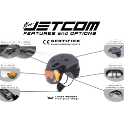 AirXtreme JetCom Helmet