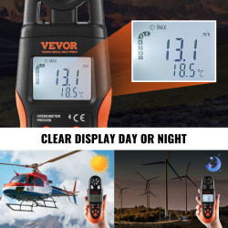VEVOR Bluetooth Handheld Anemometer